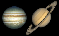 Aspect of Jupiter and Saturn