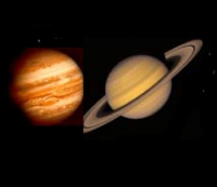 Aspect of Mercury and Saturn