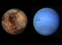 Aspect of Neptune and Pluto