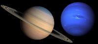 Aspect of Saturn and Neptune