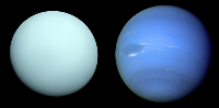 Aspect of Uranus and Neptune