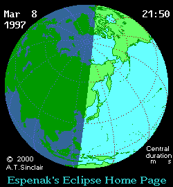 Solar eclipse 08-03-1997 20:24:51 - Detroit
