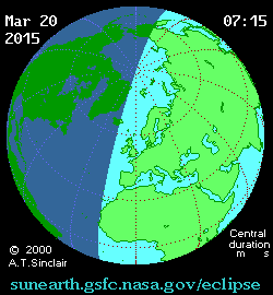 Solar eclipse 20-03-2015 14:46:47 - Dushanbe