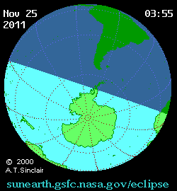 Solar eclipse 25-11-2011 01:21:24 - Lima