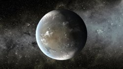 A super-earth with a size of only 5 earth masses