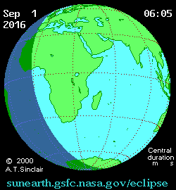 Solar eclipse 01-09-2016 06:08:02 - Buenos Aires