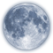 Moon phase and lunar calendar at october 2021 year
